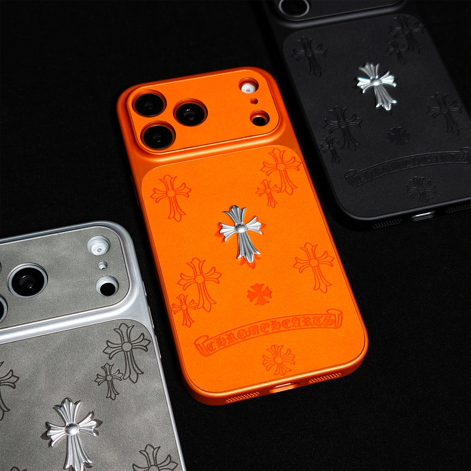 CR HEART W CROSS PENDANT