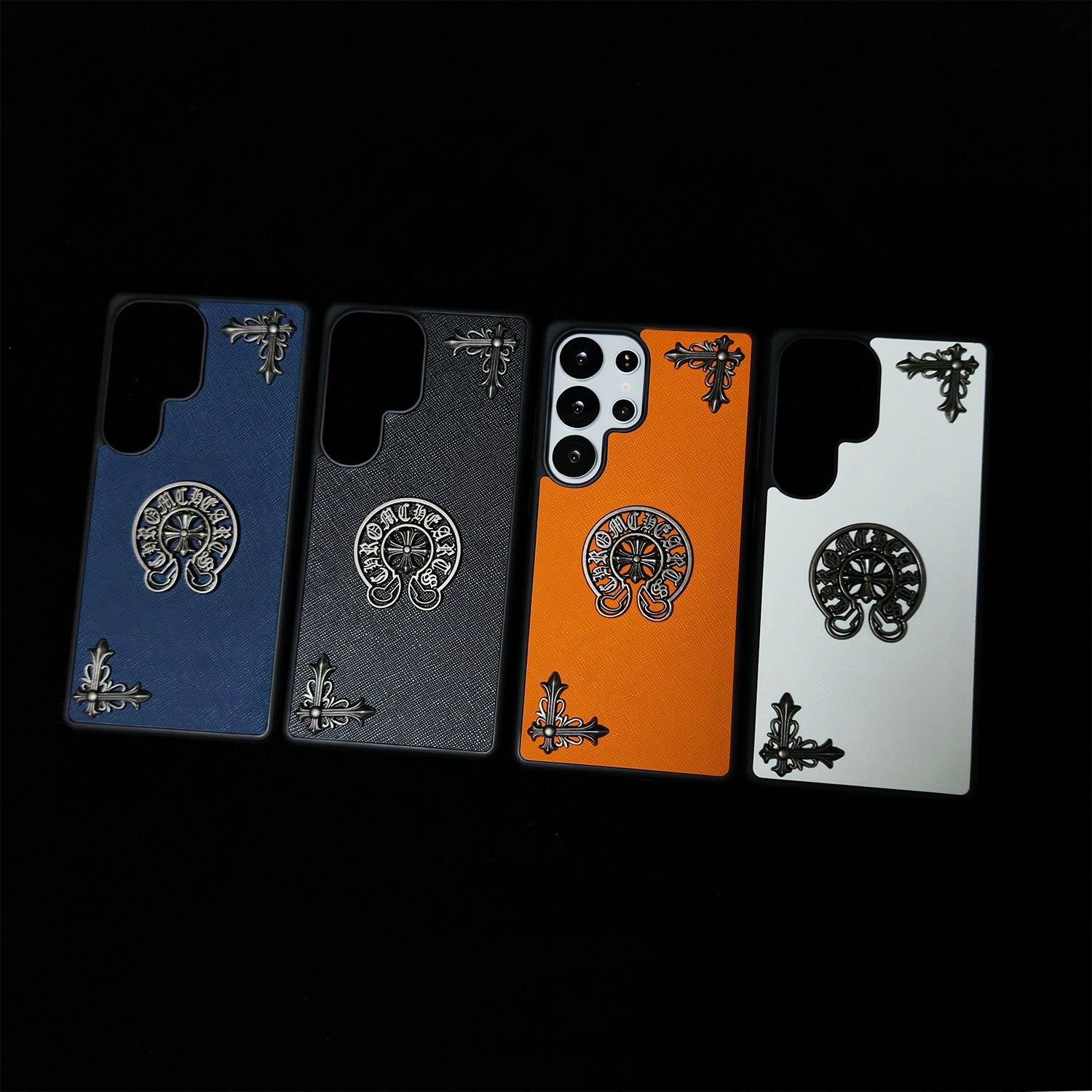 CR HEART LOGO EMBOSSED