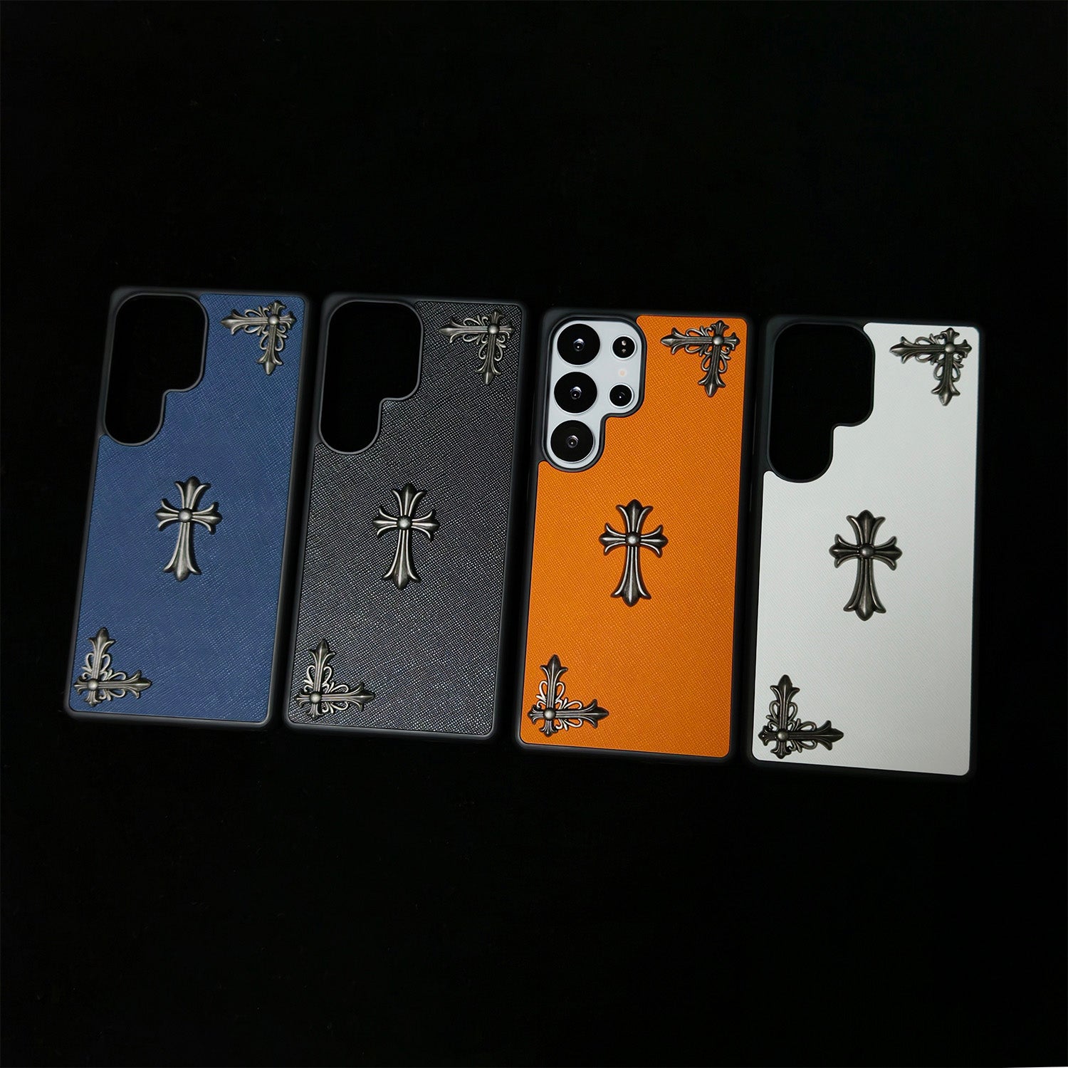 CR HEART CROSS EMBOSSED