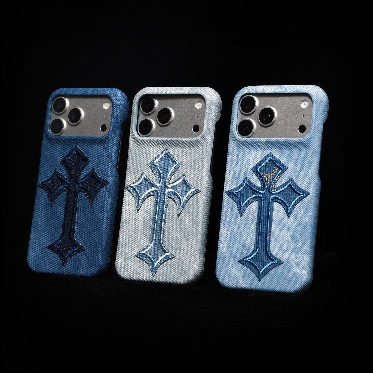 CR HEART CROSS DENIM