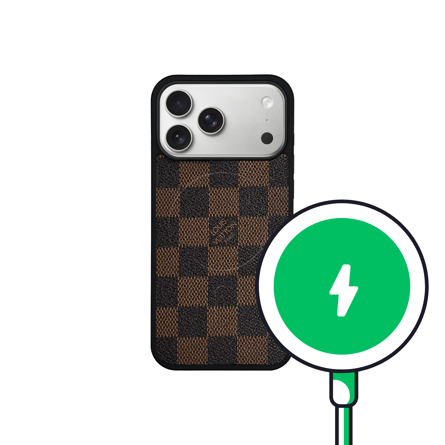 MAGSAFE L CHESSBOARD BROWN