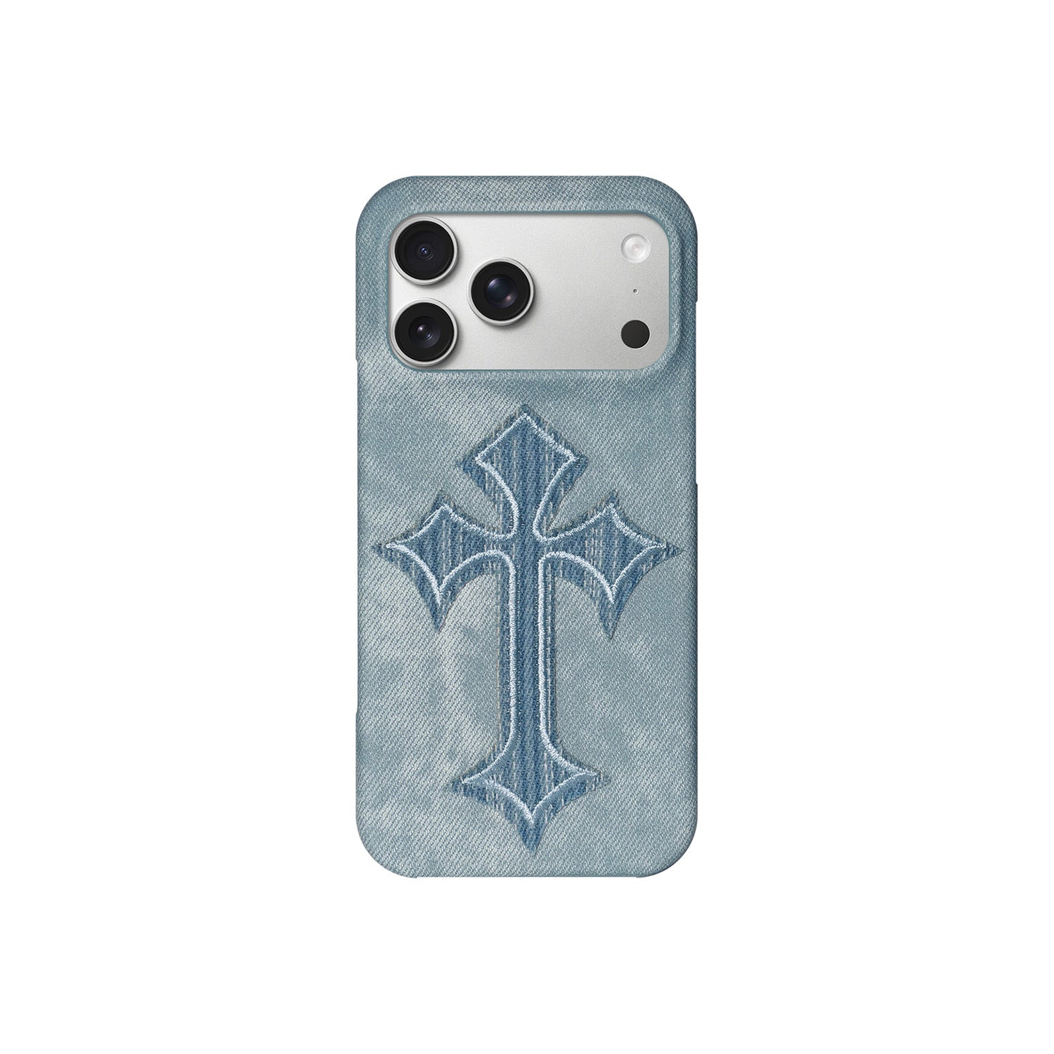 CR HEART CROSS DENIM
