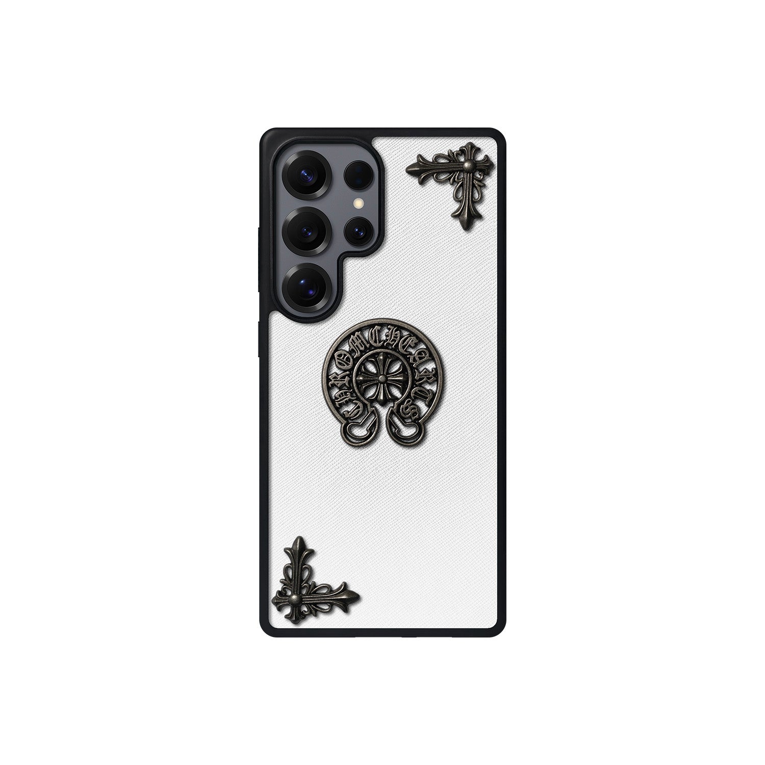 CR HEART LOGO EMBOSSED