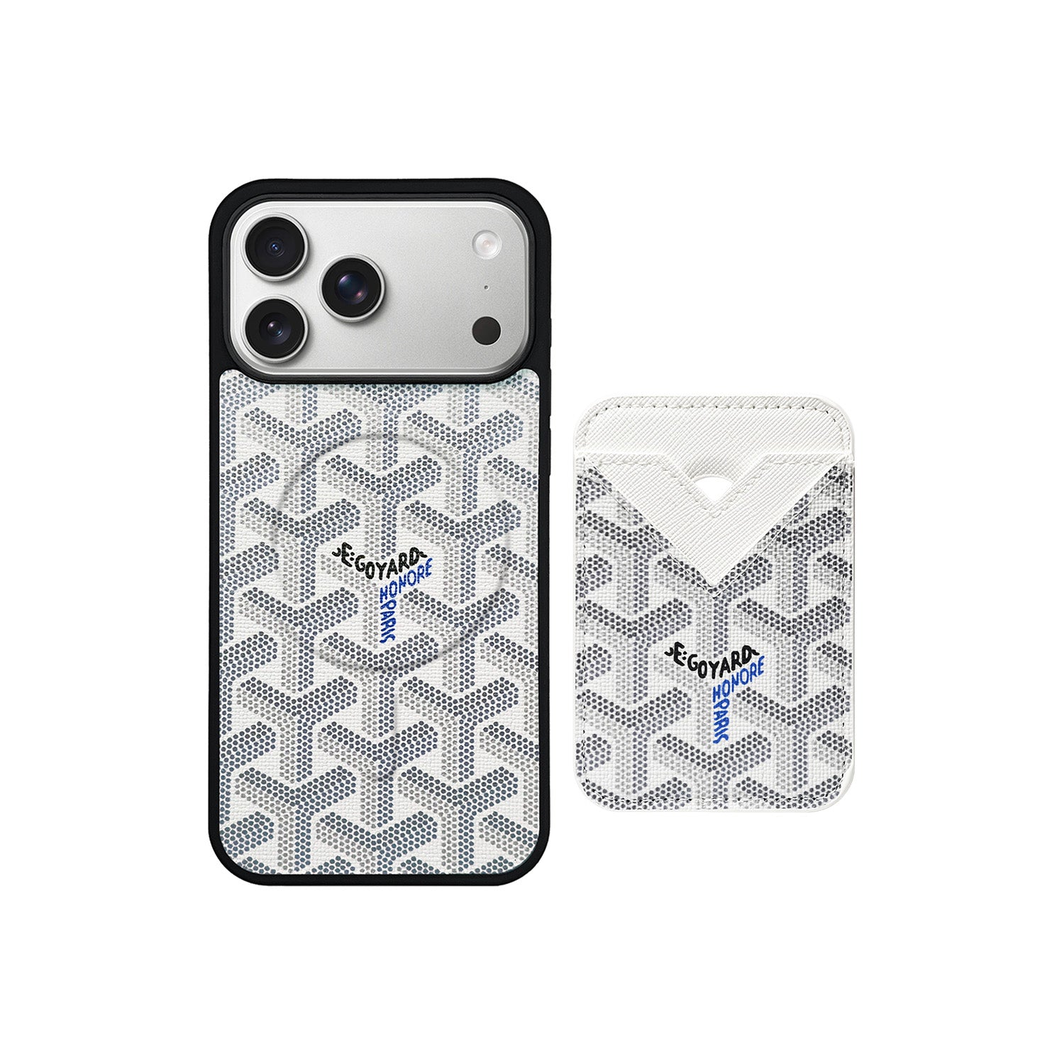 SET MAGSAFE CARDHOLDER GYD WHITE