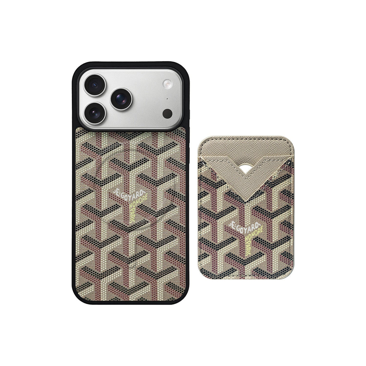 SET MAGSAFE CARDHOLDER GYD BEIGE