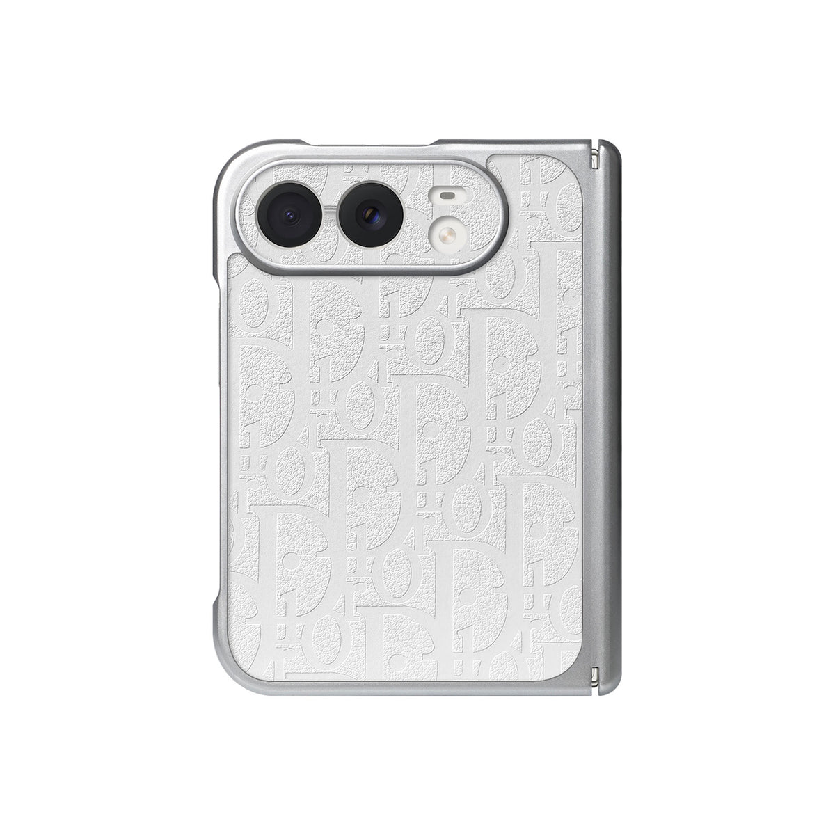 D EMBOSSED ONE-PIECE WHITE