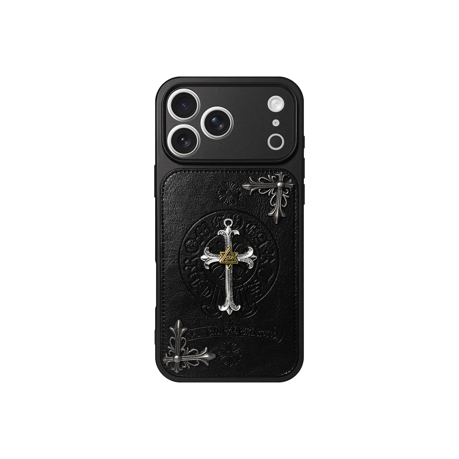 CR HEART CROSS EMBOSSED