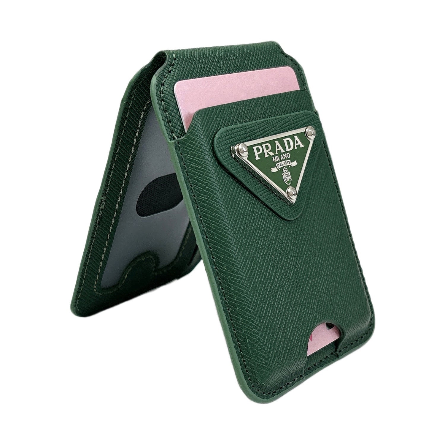 PRD GREEN MAGSAFE "STAND" CARDHOLDER