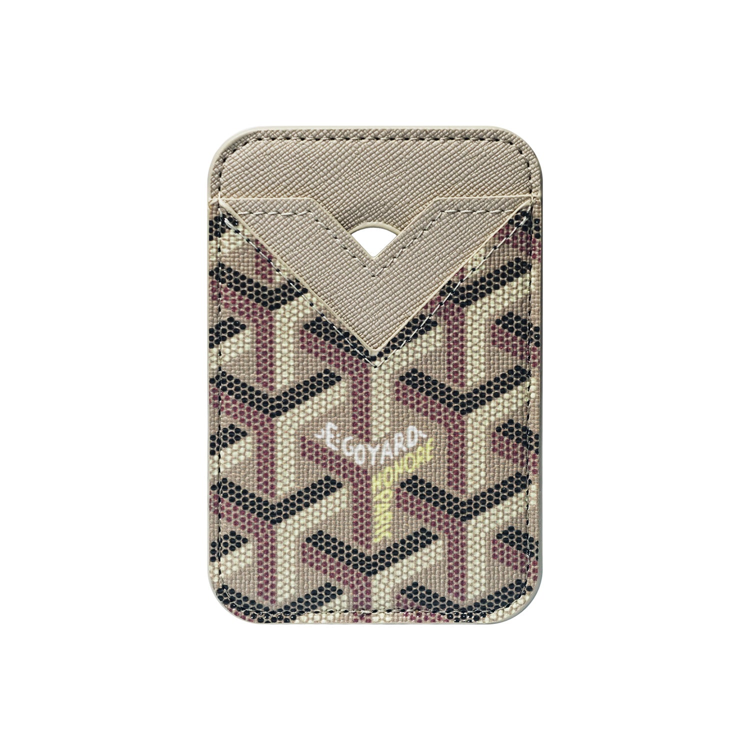 GYD BEIGE MAGSAFE CARDHOLDER
