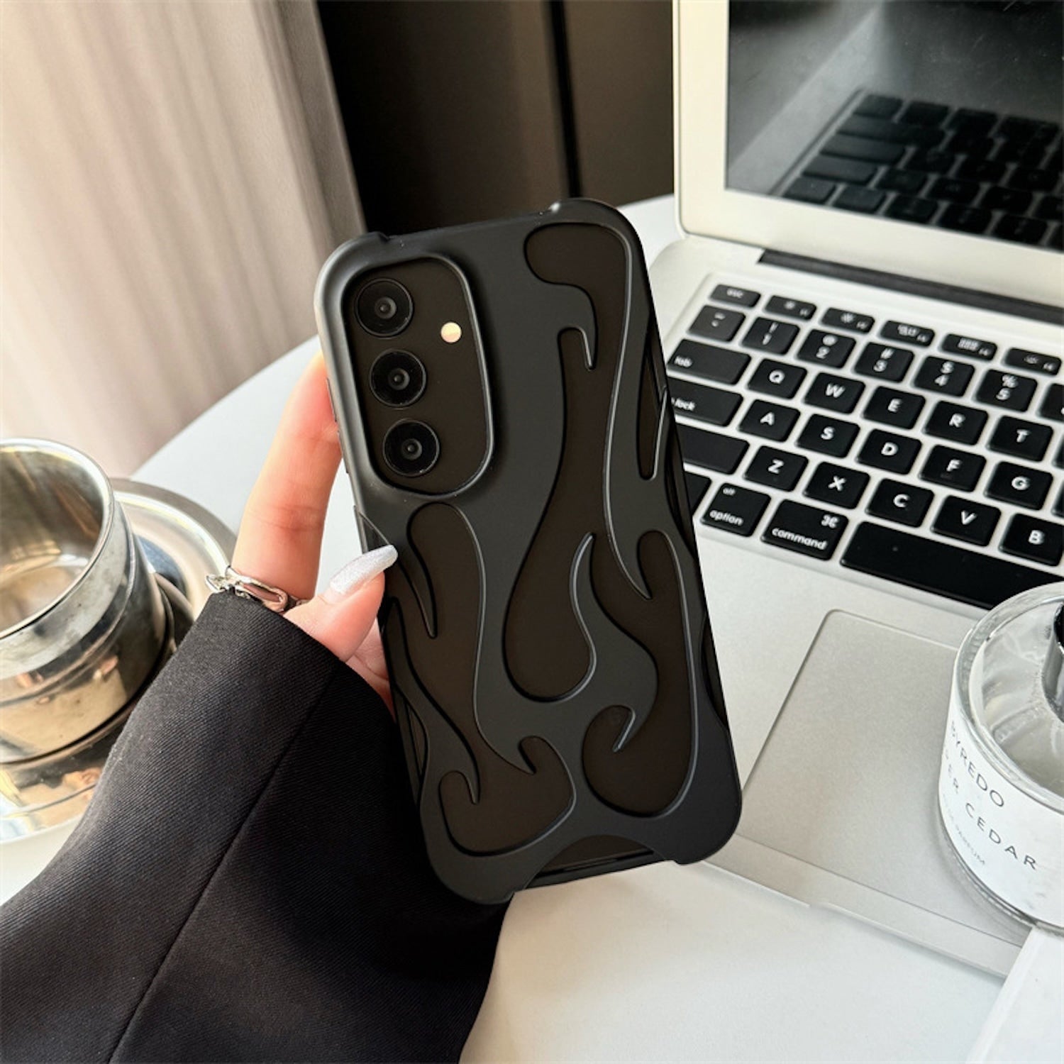 FIRE DESIGN SAMSUNG CASE