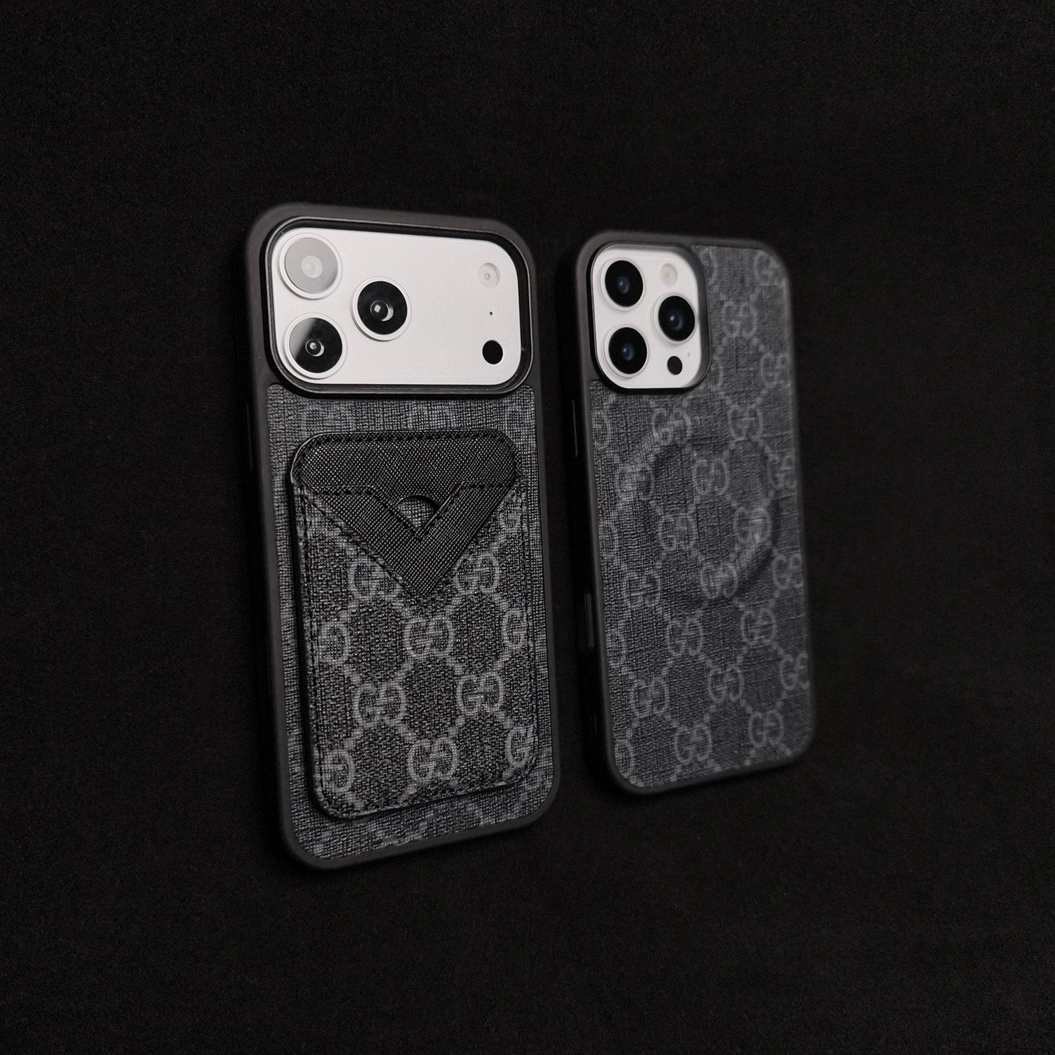 SET MAGSAFE CARDHOLDER GG CLASSIC BLACK