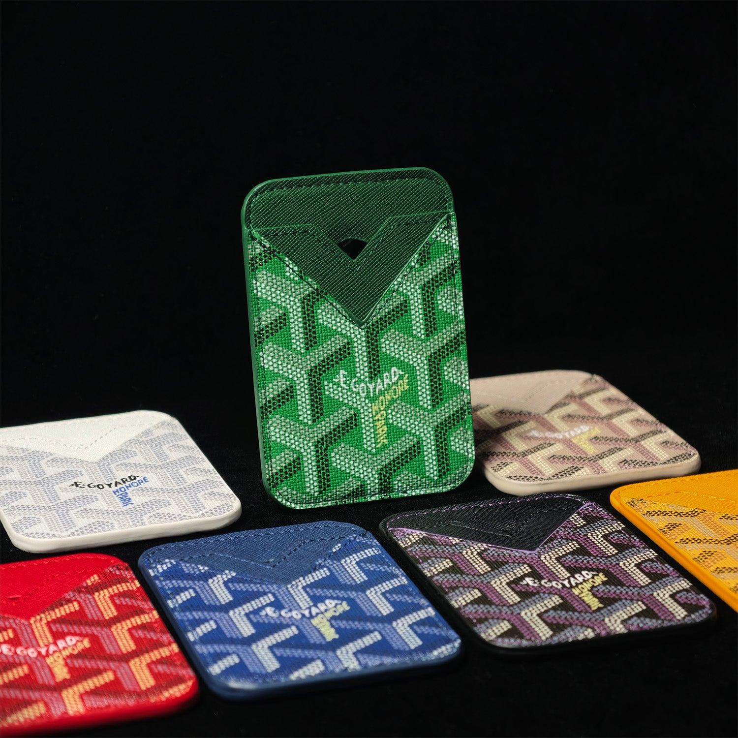 GYD GREEN MAGSAFE CARDHOLDER