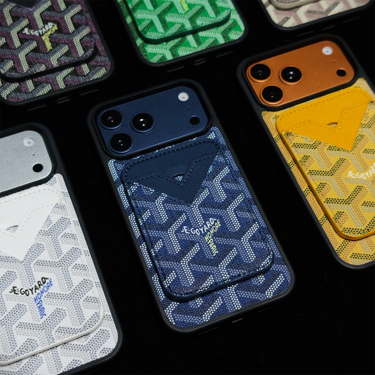 SET MAGSAFE CARDHOLDER GYD BLUE