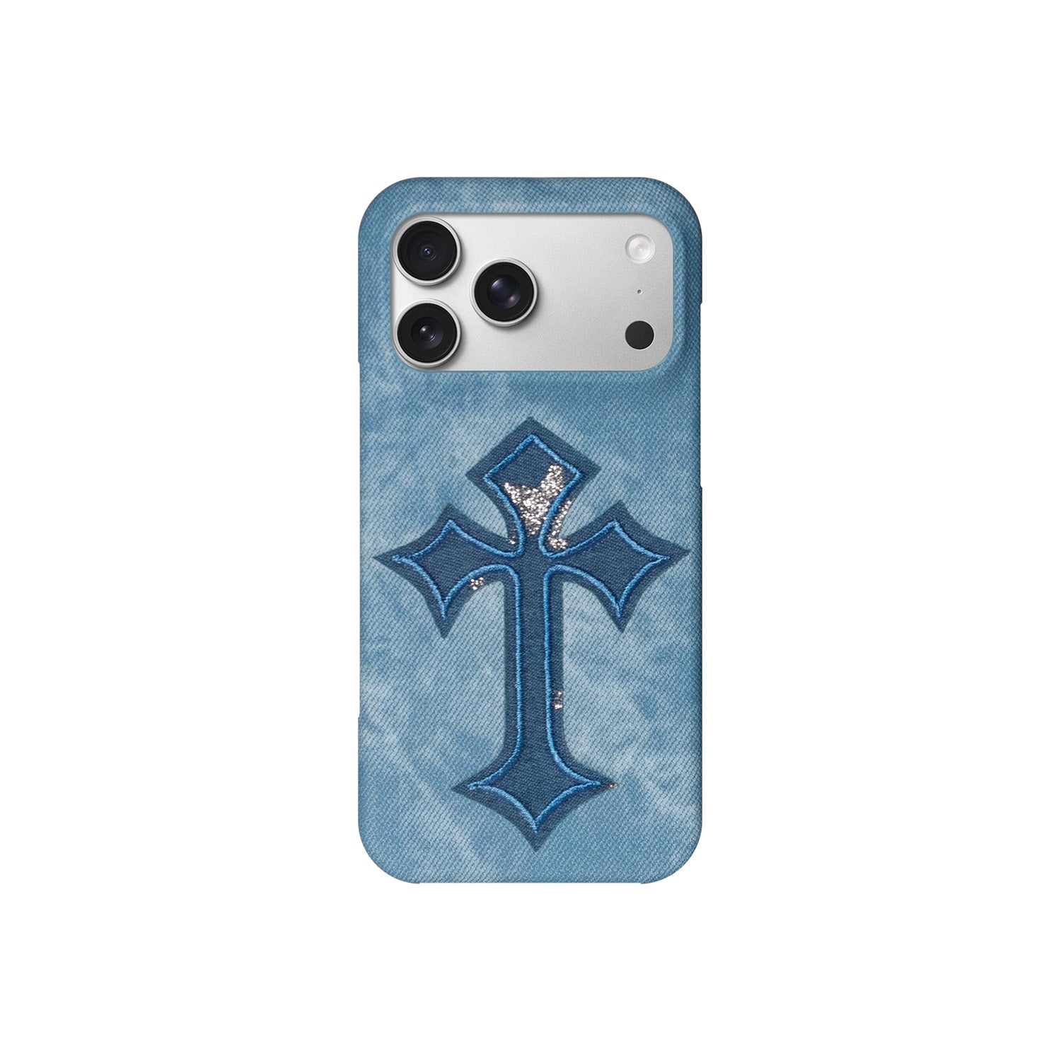 CR HEART CROSS DENIM