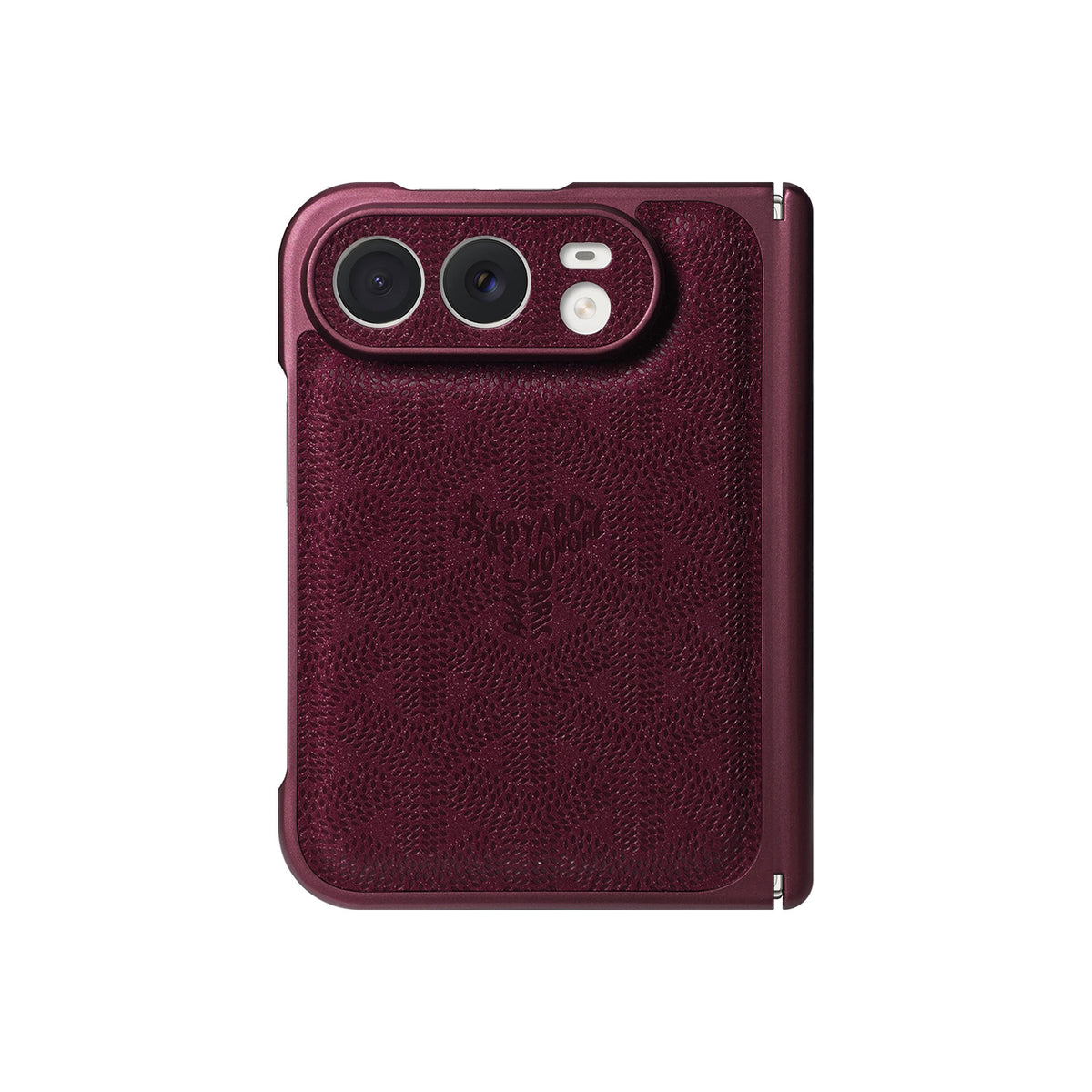GYD EMBOSSED ONE-PIECE BURGUNDY