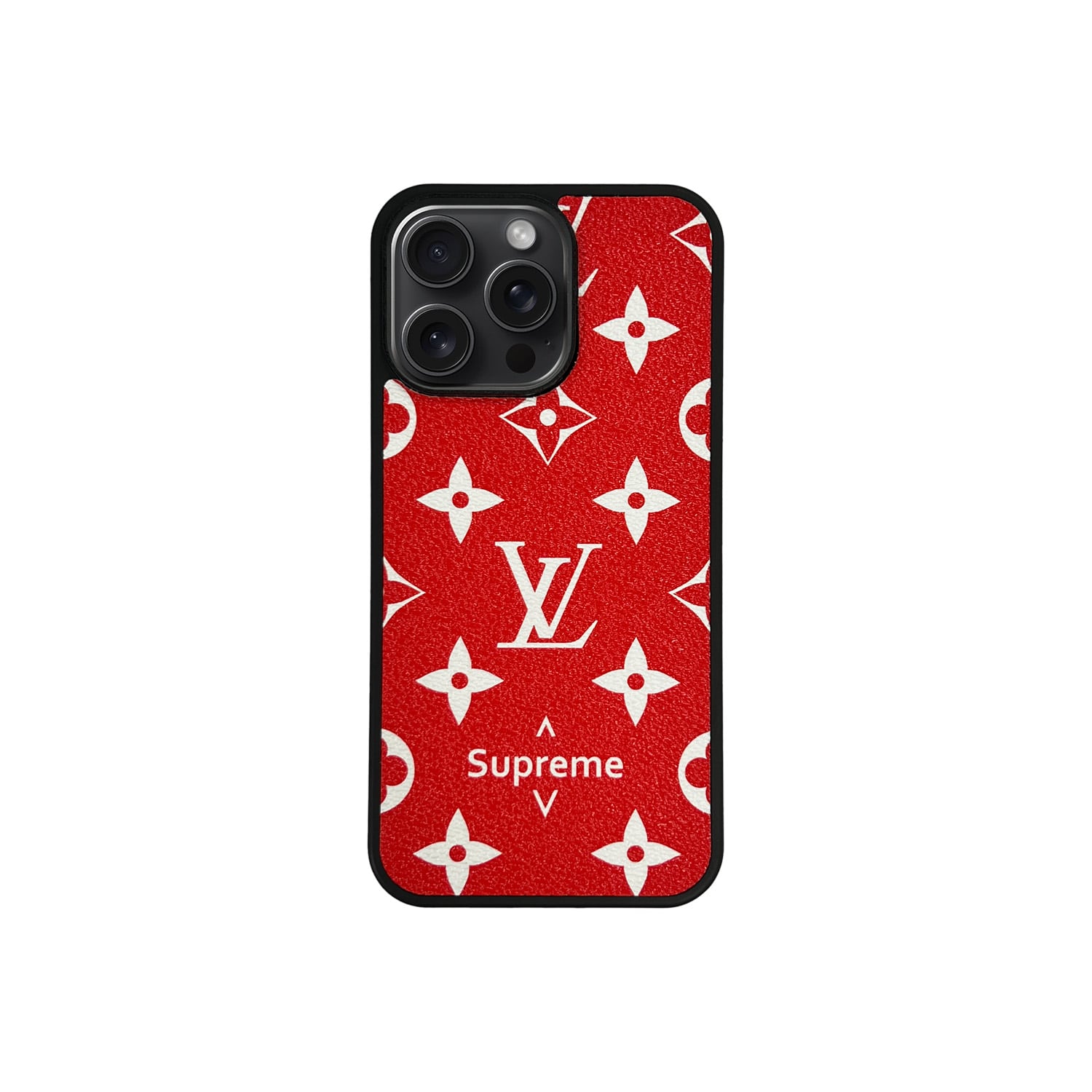 L X SUP RED LEATHER