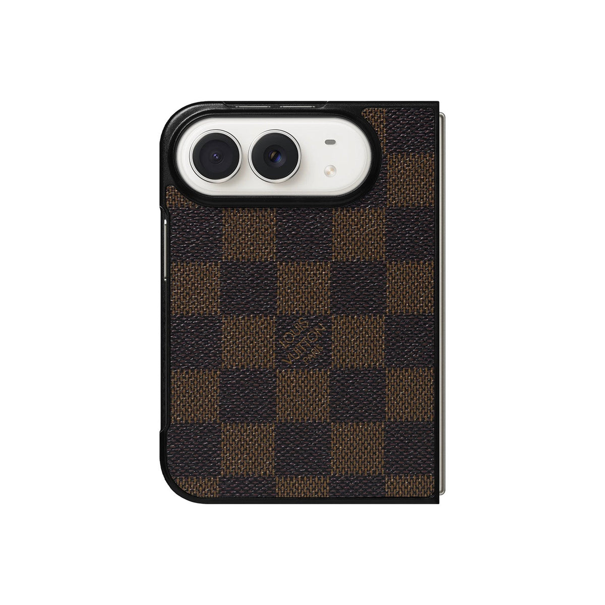 L CHESSBOARD BROWN