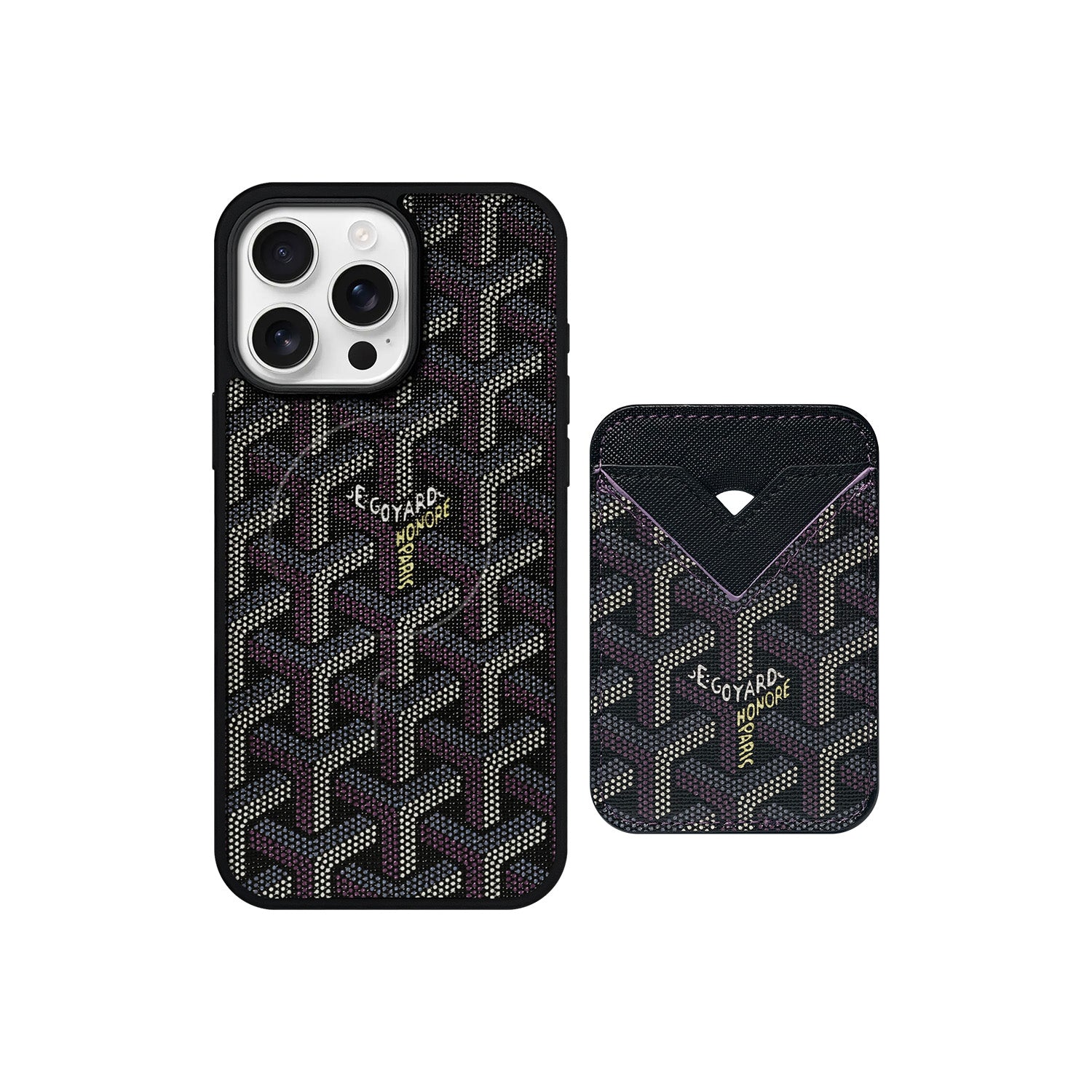 SET MAGSAFE CARDHOLDER GYD BLACK