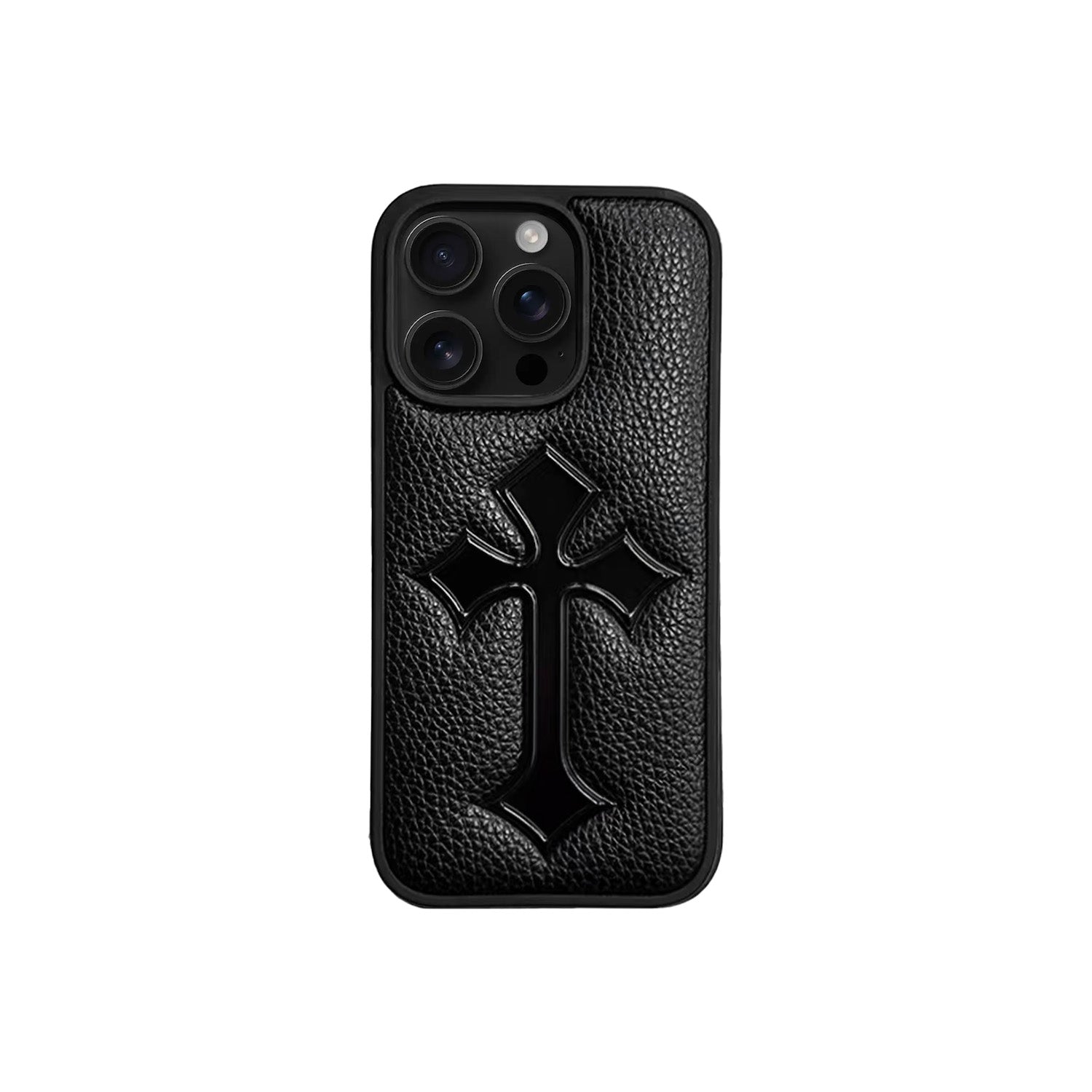CR HEART LEATHER Black
