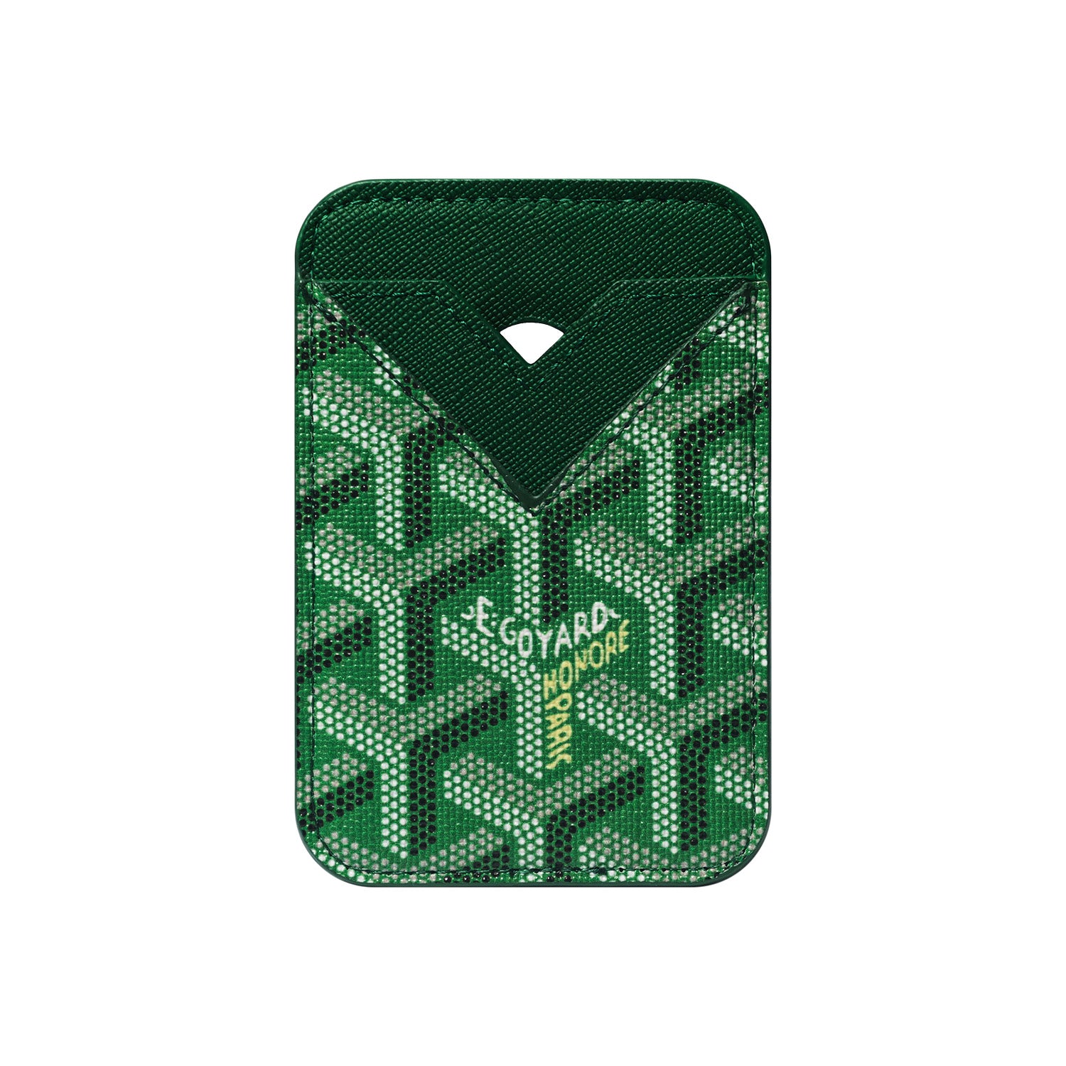 GYD GREEN MAGSAFE CARDHOLDER