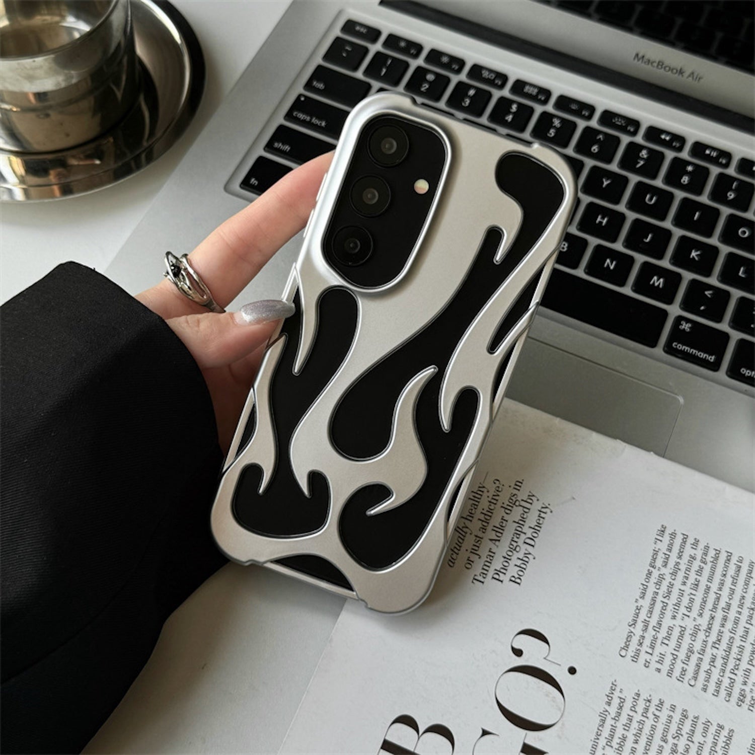 FIRE DESIGN SAMSUNG CASE