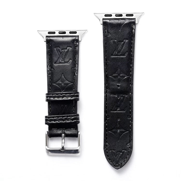 L LEATHER BLK