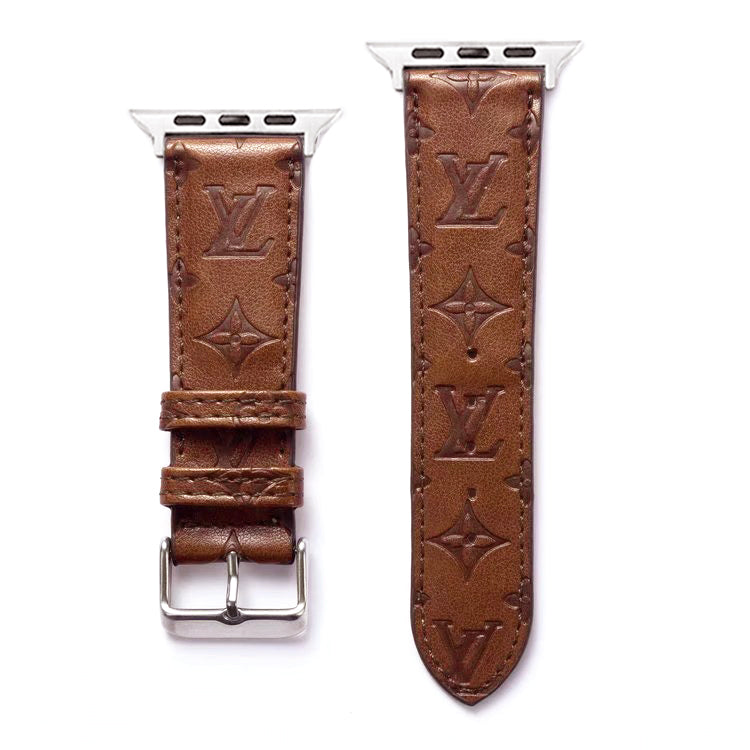 L LEATHER BROWN