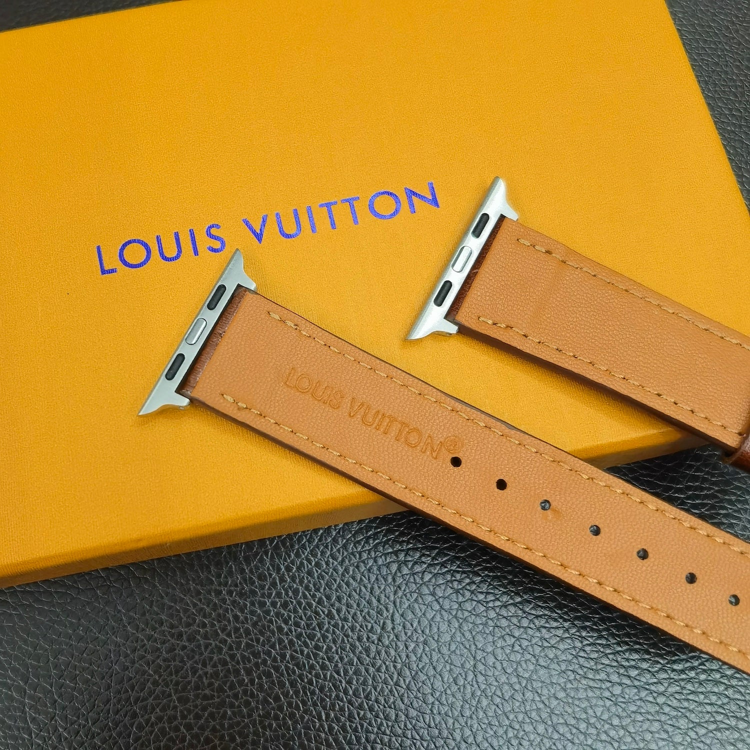 L LEATHER BLK
